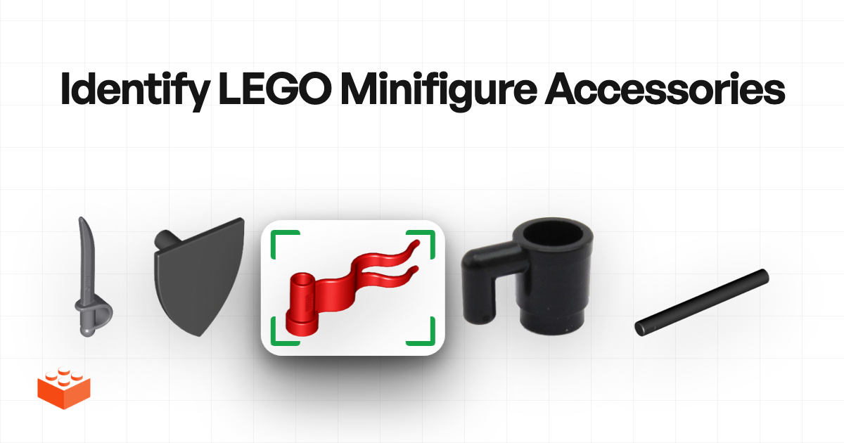 Identify LEGO Minifigure Accessories Easily | brick'em
