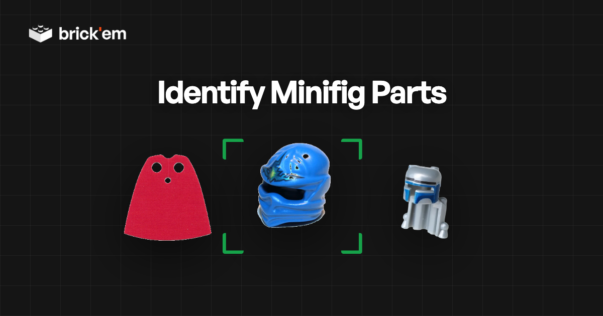 How to Identify LEGO Minifigure Parts: Complete Guide | brick'em