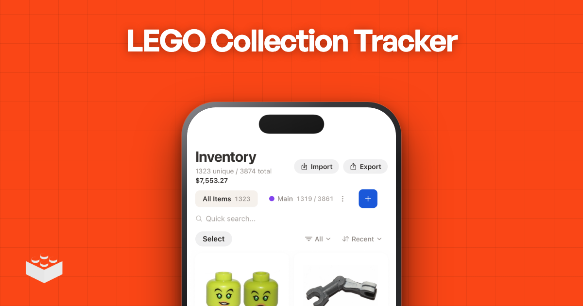 Track LEGO Collection Value Over Time | brick'em