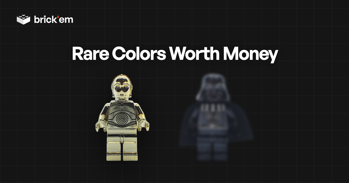 Rare LEGO Colors Worth Money | brick'em