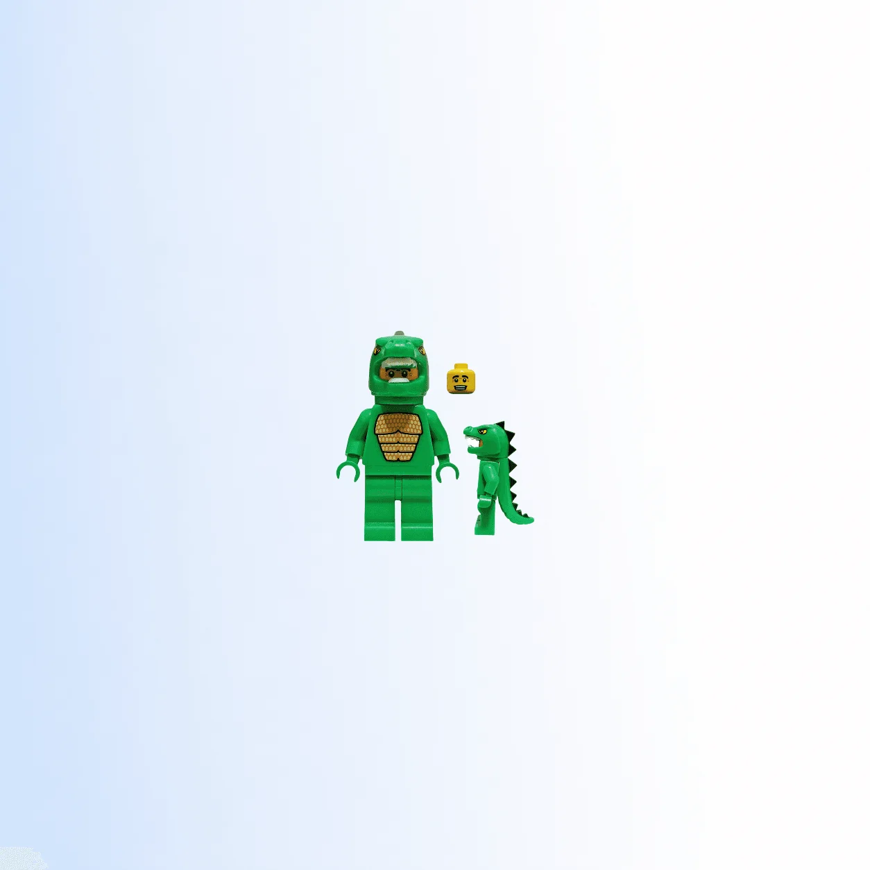 LEGO Lizard Man Series 5 (Minifigure Only without Stand and Accessories) (col070) Collectible Minifigures Minifigure