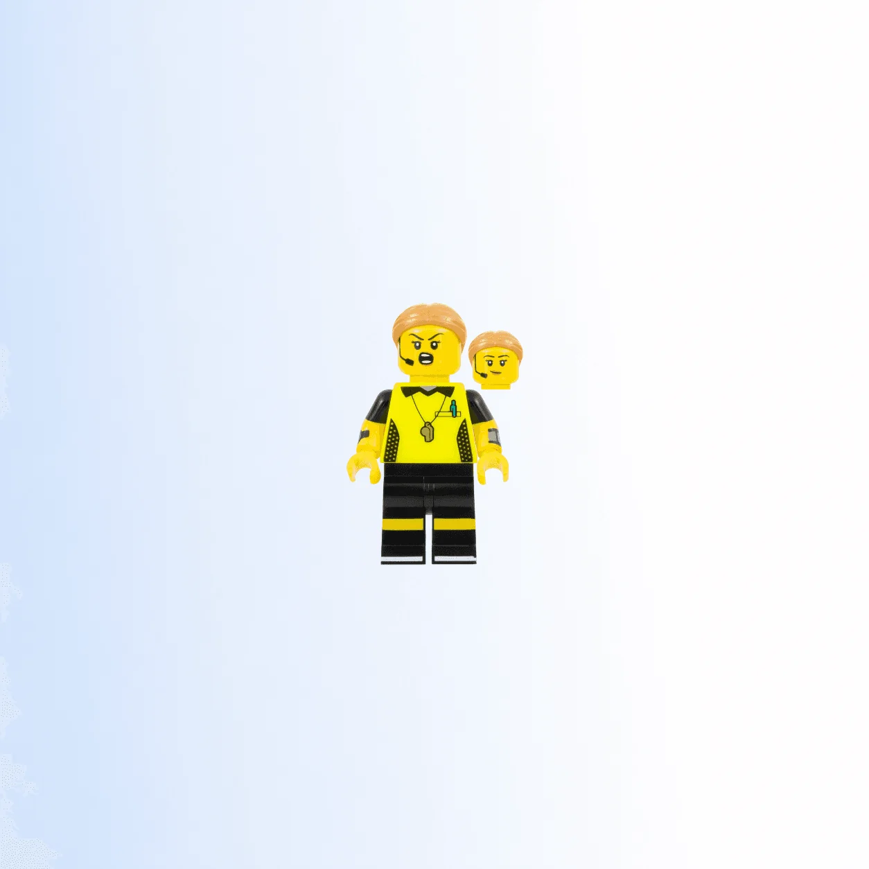 LEGO Football Referee Series 24 (Minifigure Only without Stand and Accessories) (col411) Collectible Minifigures Minifigure