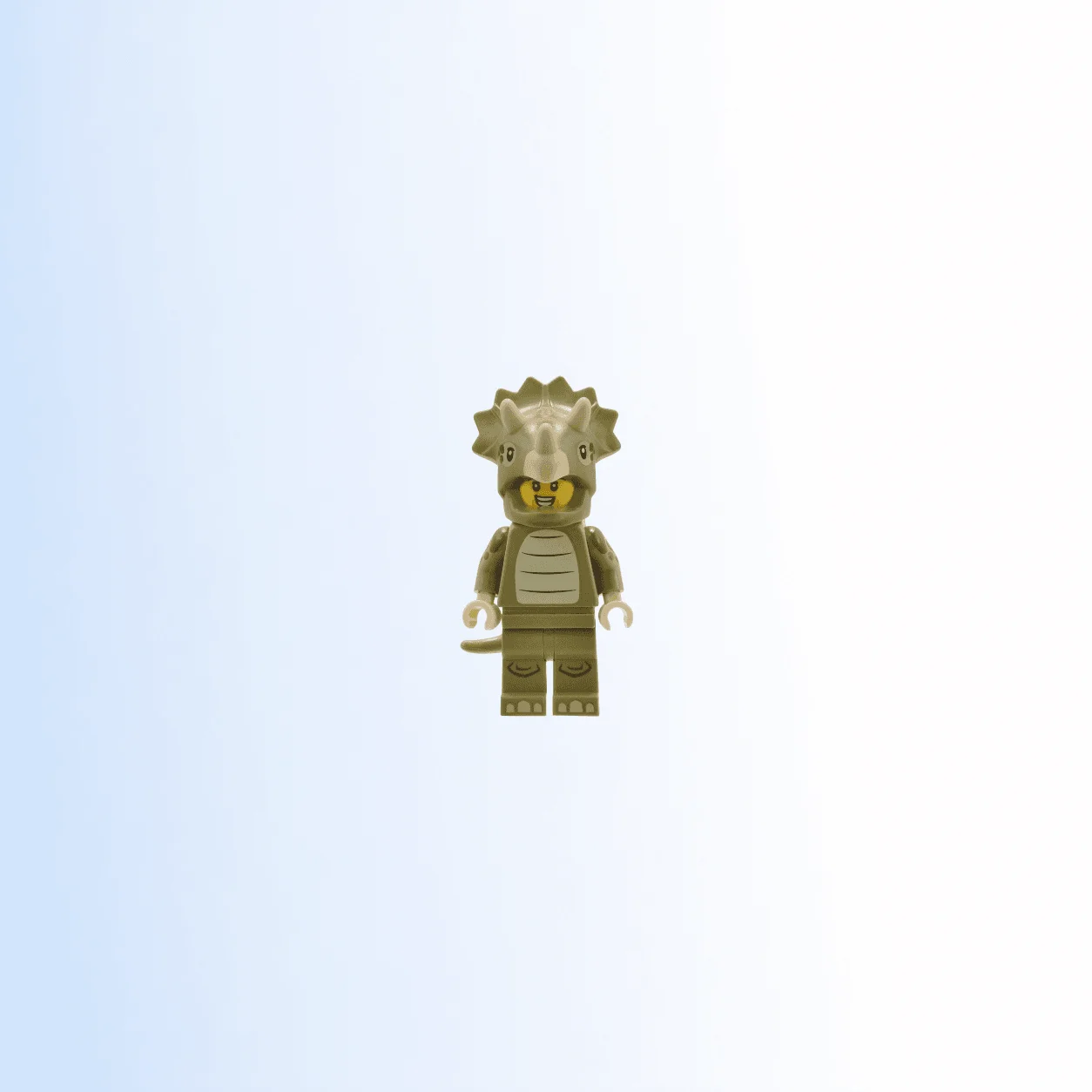 LEGO Triceratops Costume Fan Series 25 (Minifigure Only without Stand and Accesso (col431) Collectible Minifigures Minifigure