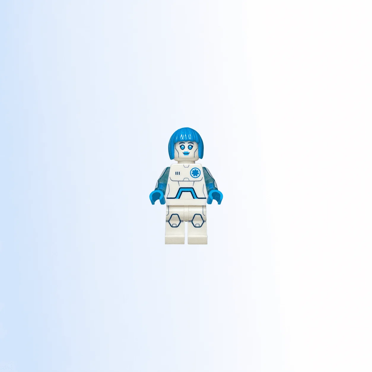 LEGO Nurse Android Series 26 (Minifigure Only without Stand and Accessories) (col441) Collectible Minifigures Minifigure