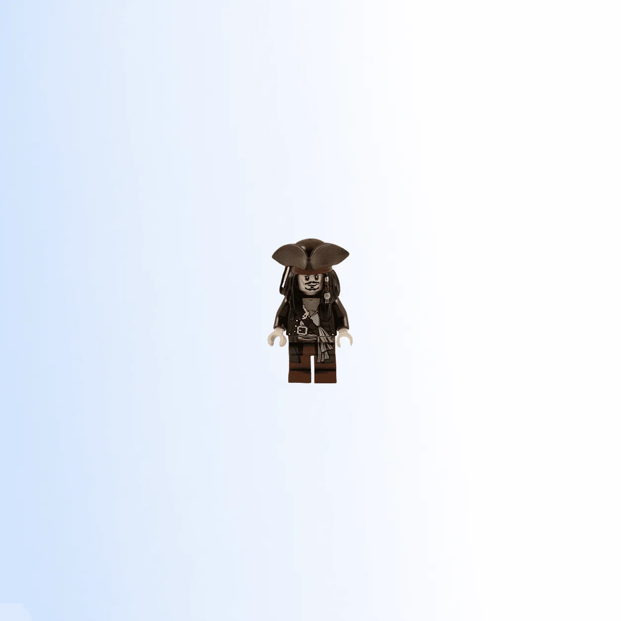 LEGO Captain Jack Sparrow (poc011) Pirates of the Caribbean Minifigure