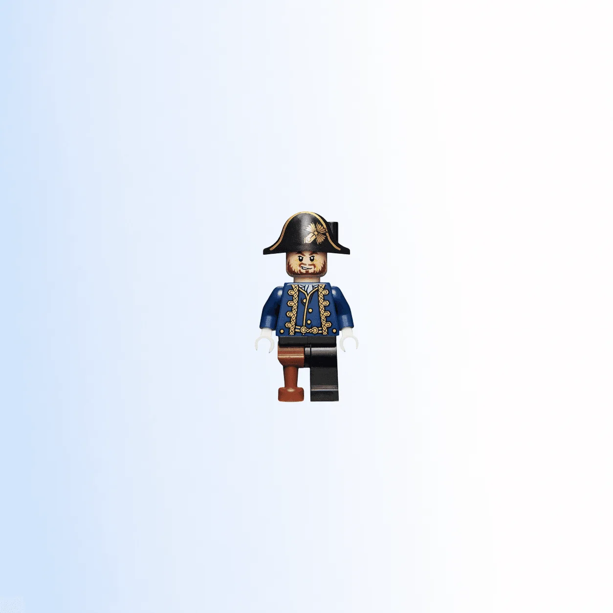LEGO Hector Barbossa (poc028) Pirates of the Caribbean Minifigure