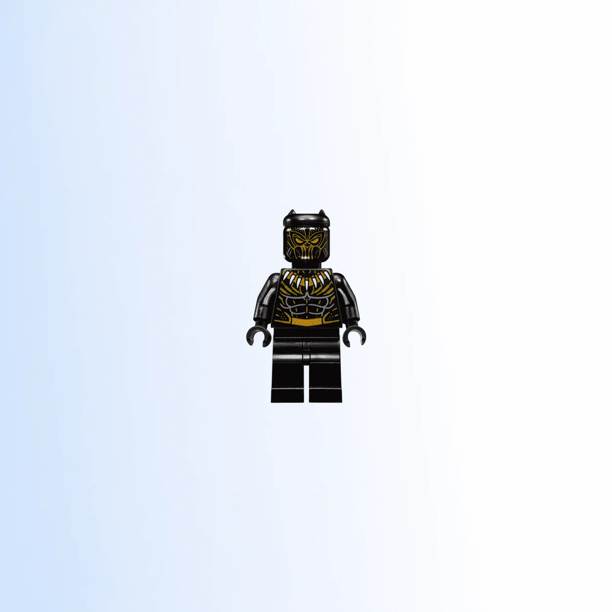LEGO Erik Killmonger (Golden Jaguar) (sh0477) Super Heroes Minifigure