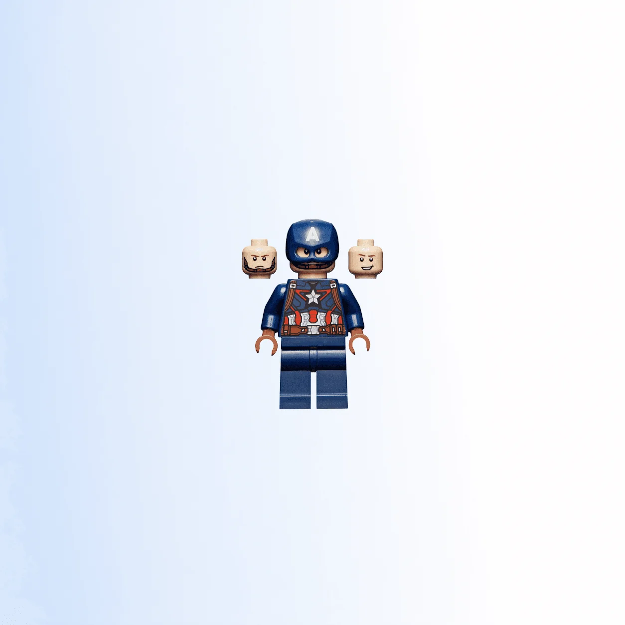 LEGO Captain America (sh0736) Super Heroes Minifigure