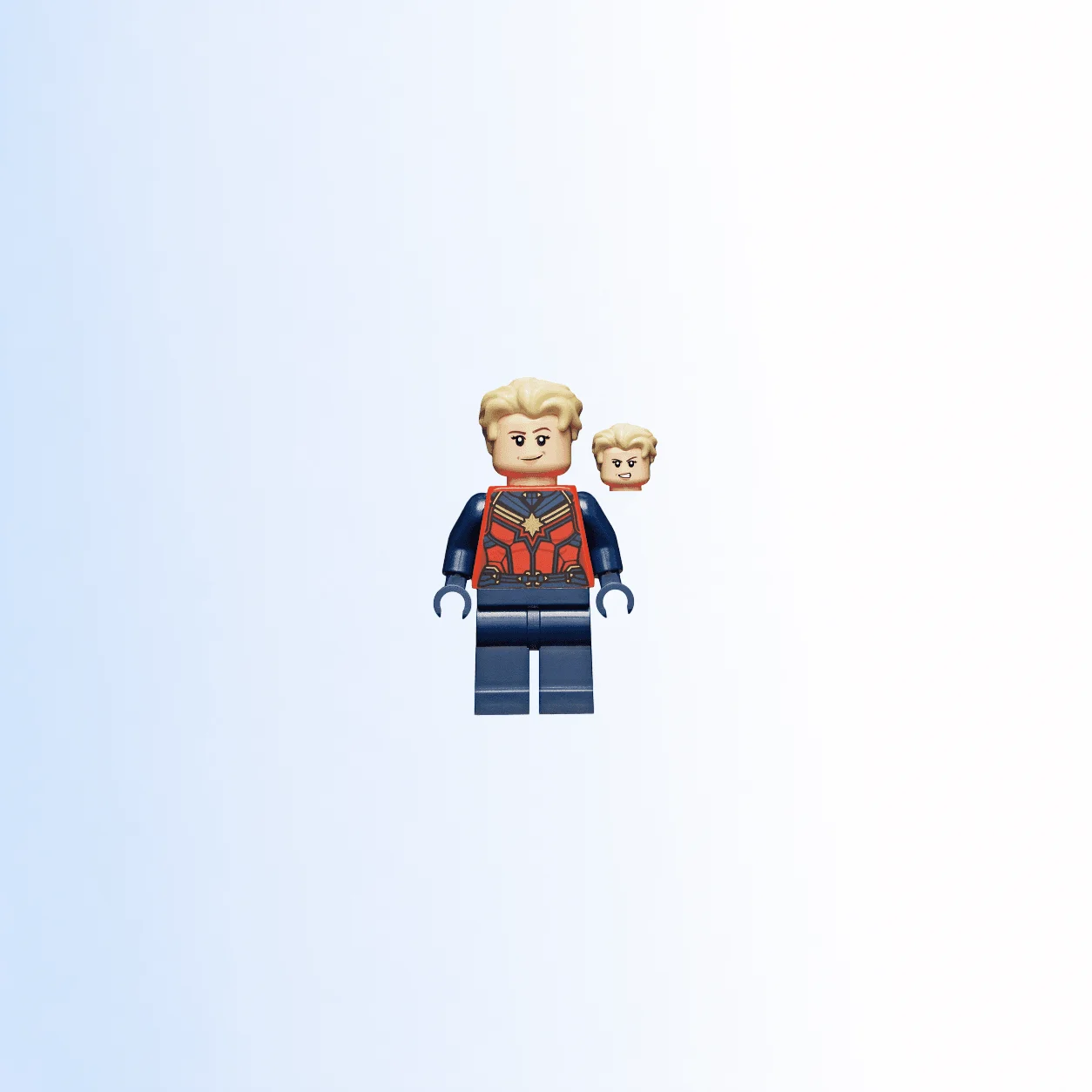 LEGO Captain Marvel (Carol Danvers) (sh0772) Super Heroes Minifigure