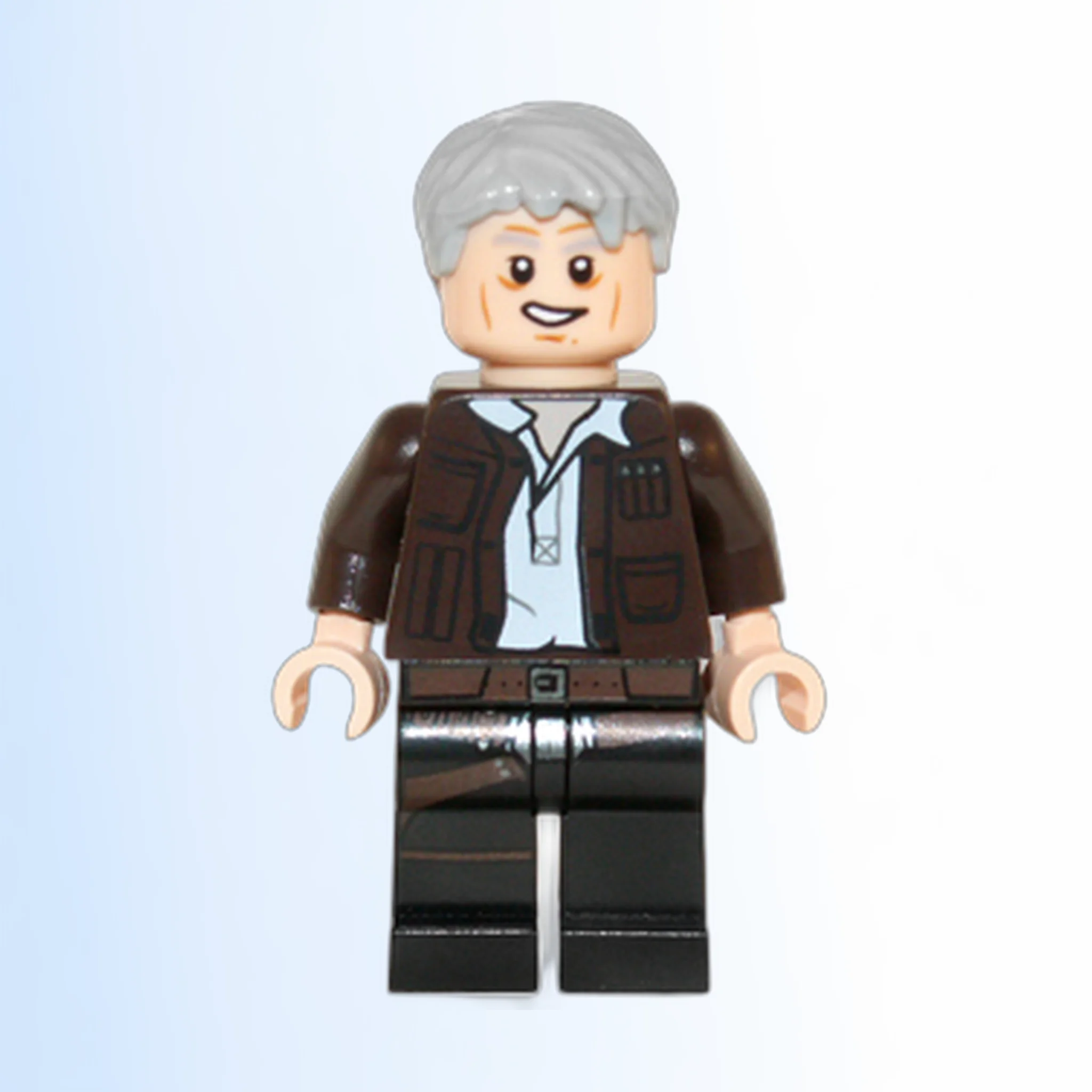 LEGO Han Solo Old (Lopsided Grin) (sw0675) Star Wars Minifigure