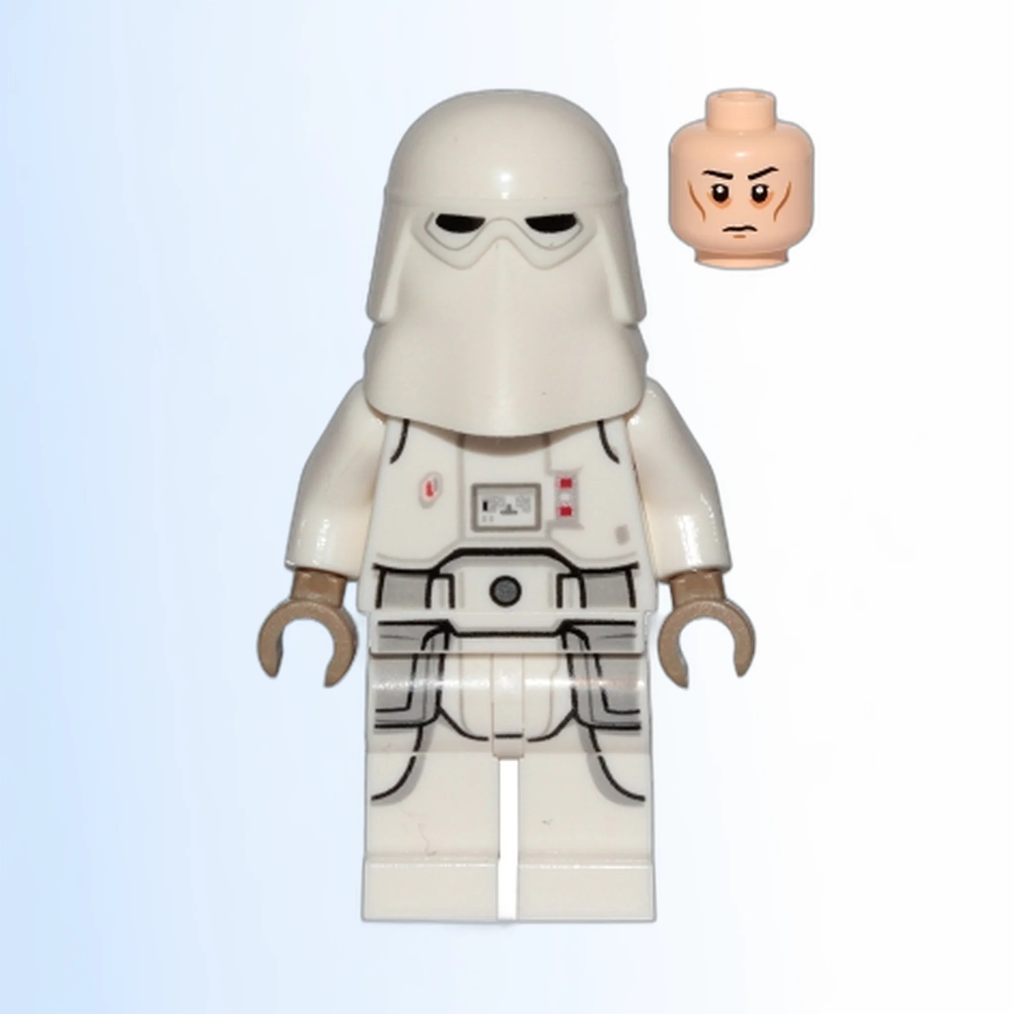 LEGO Snowtrooper Cheek Lines Frown (sw1103) Star Wars Minifigure